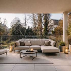 Terrasse - KI-Staging