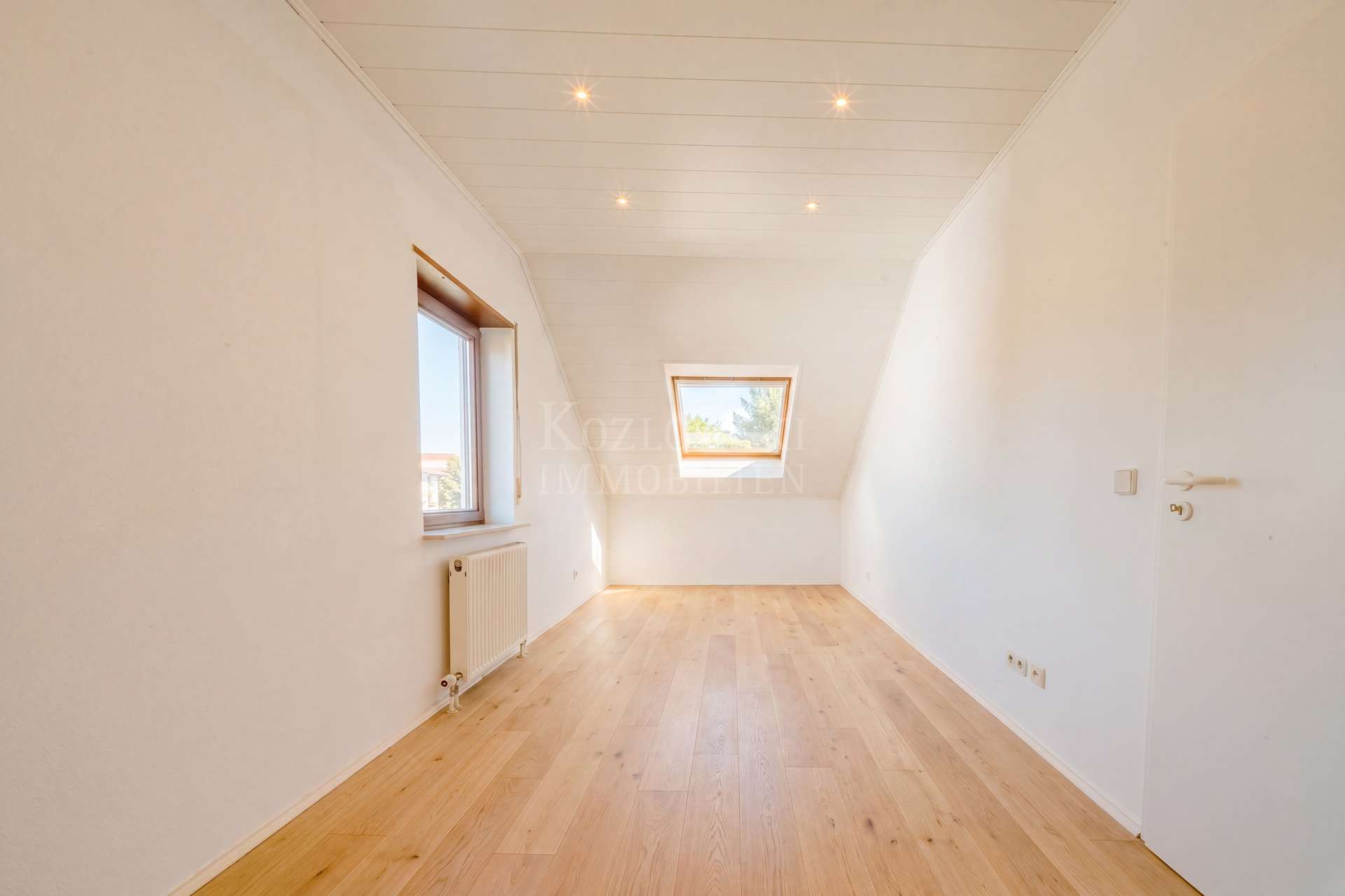 Schlafzimmer III - Boden KI-Staging