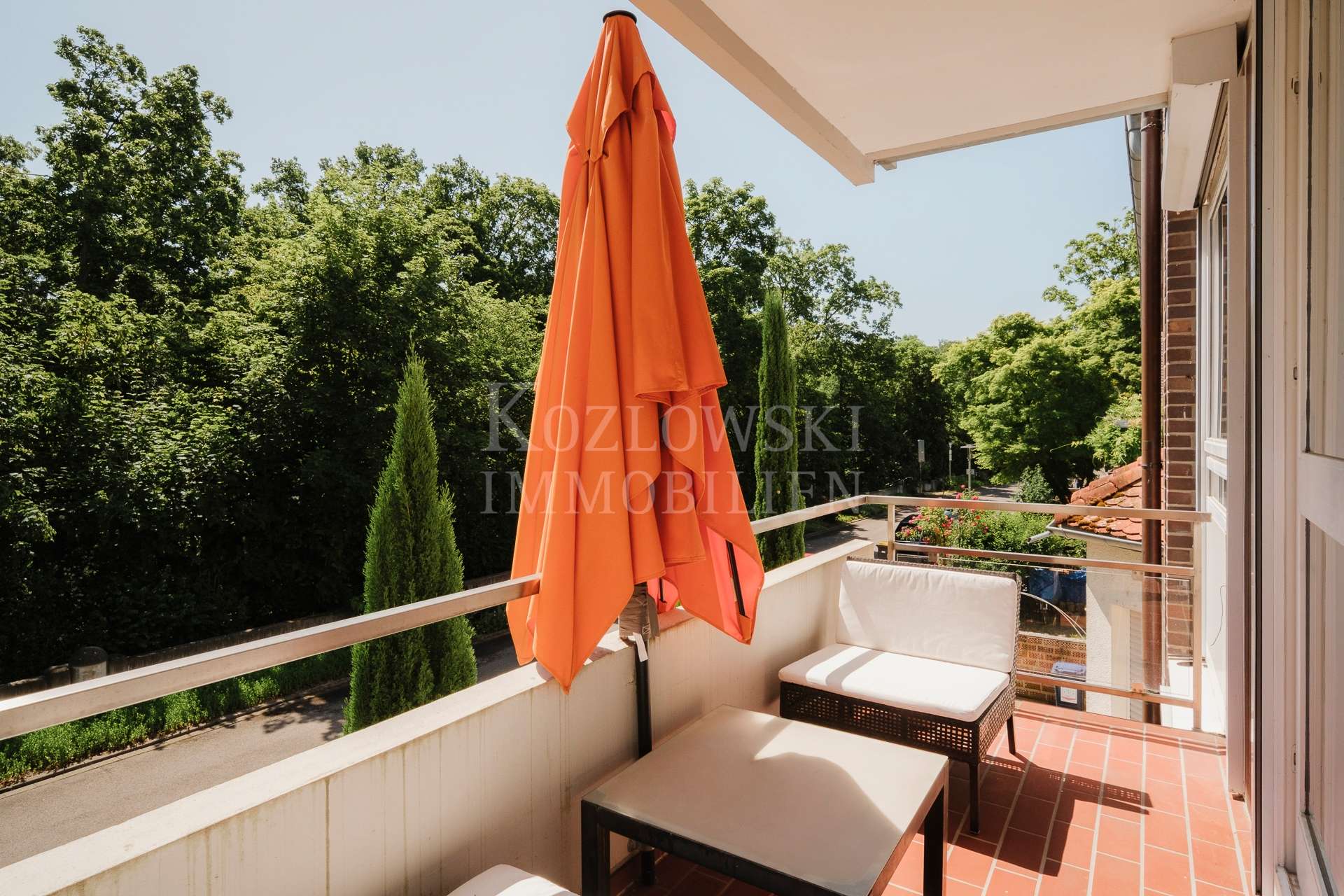 Süd-Ost Balkon