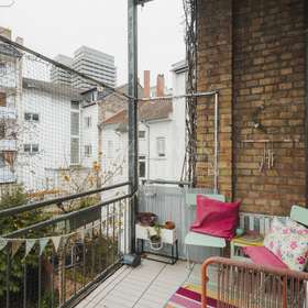 Balkon zum Innenhof 