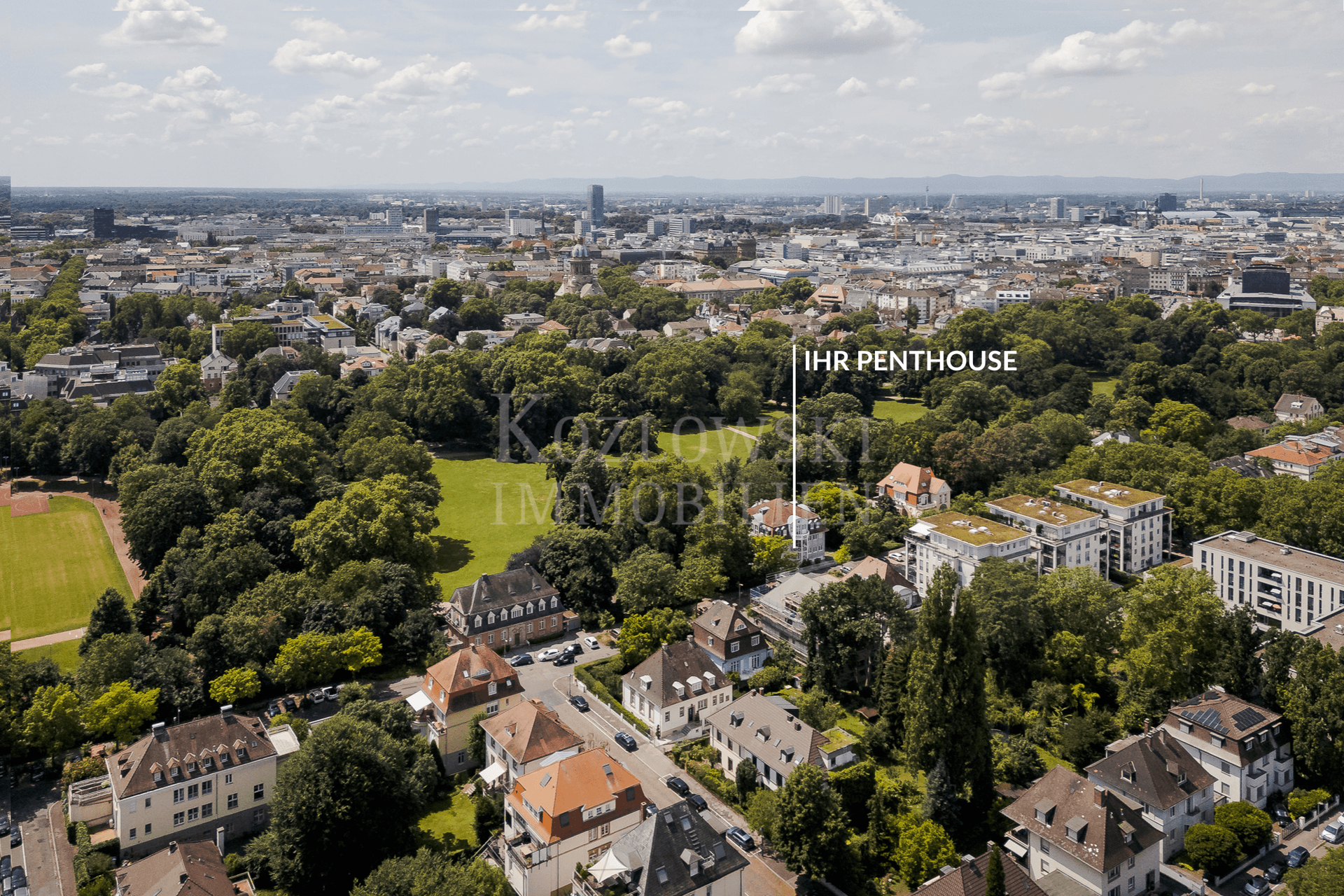 Traumhafte Parklage
