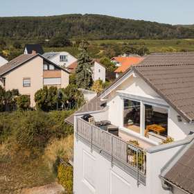 Luftaufnahme - Dachwohnung