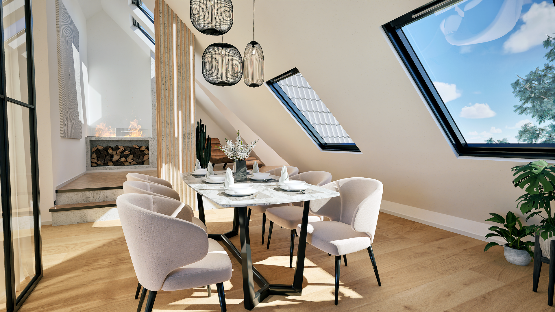 Essbereich - Visualisierung