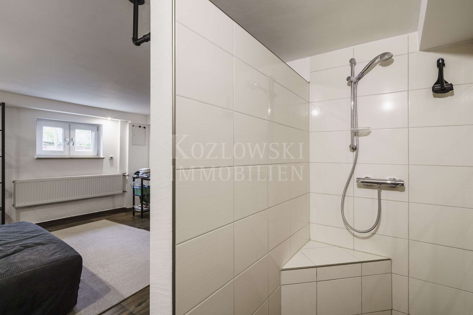 En suite Dusche