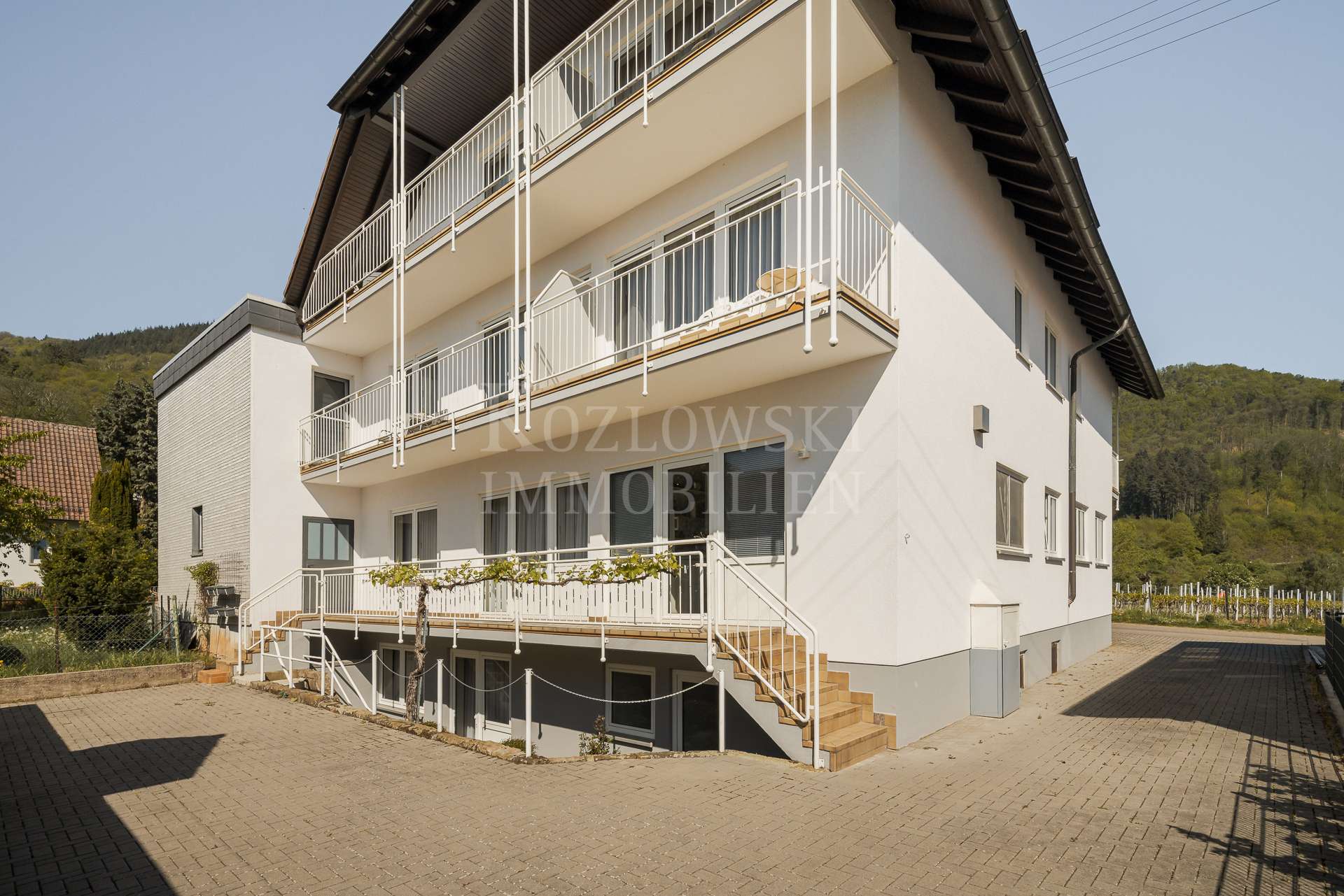 Balkone zum Innenhof