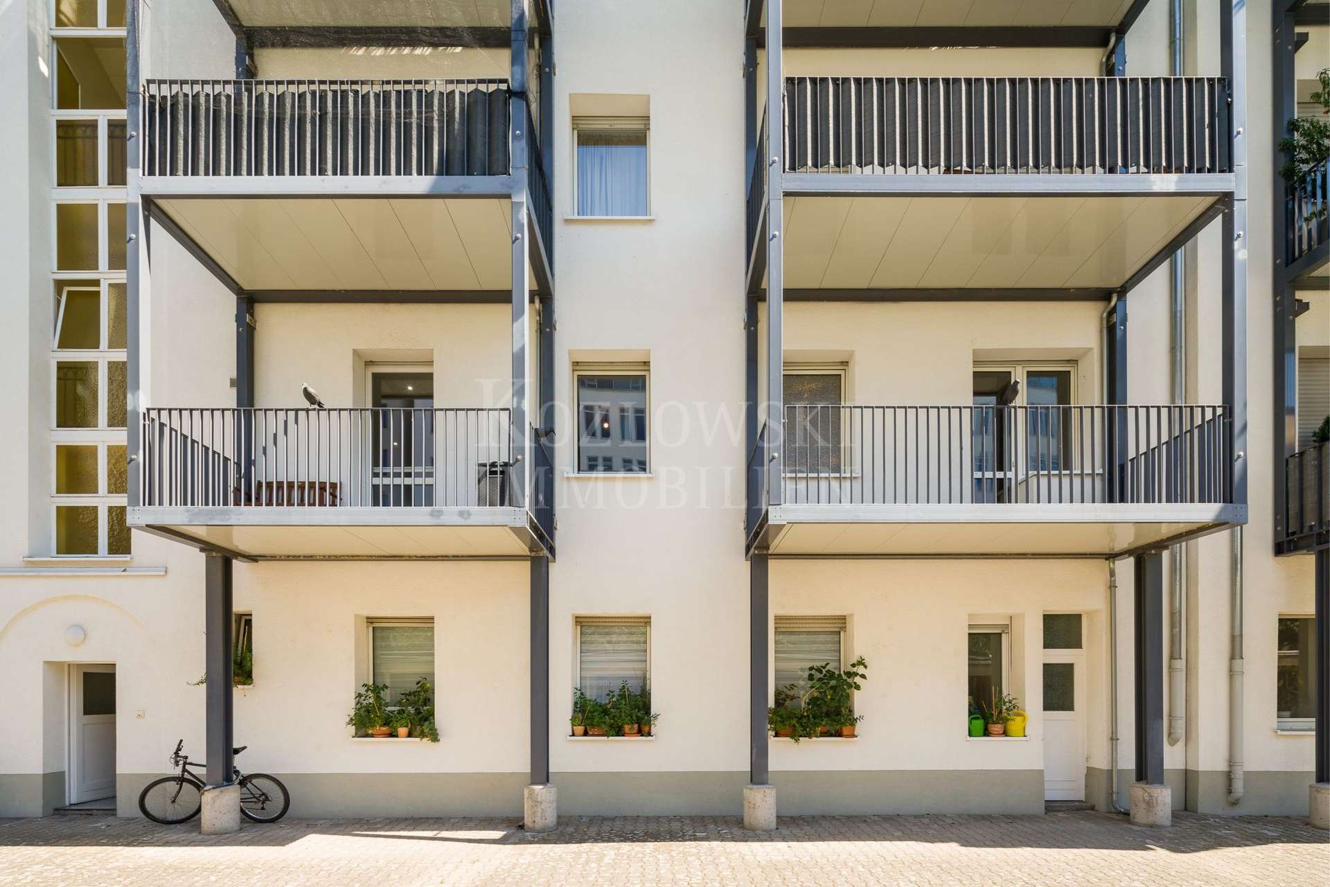 Balkonansicht - Südseite