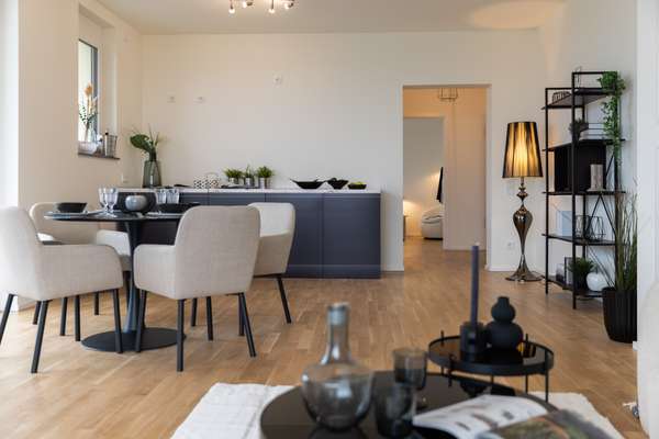 thumbnail von Erstbezug im HOCHPUNKT H –  2 ZKB mit offener Küche, Balkon & TG-Stellplatz!