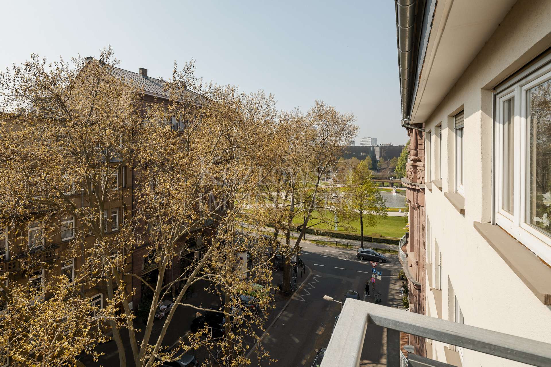 Blick auf Friedrichsplatz