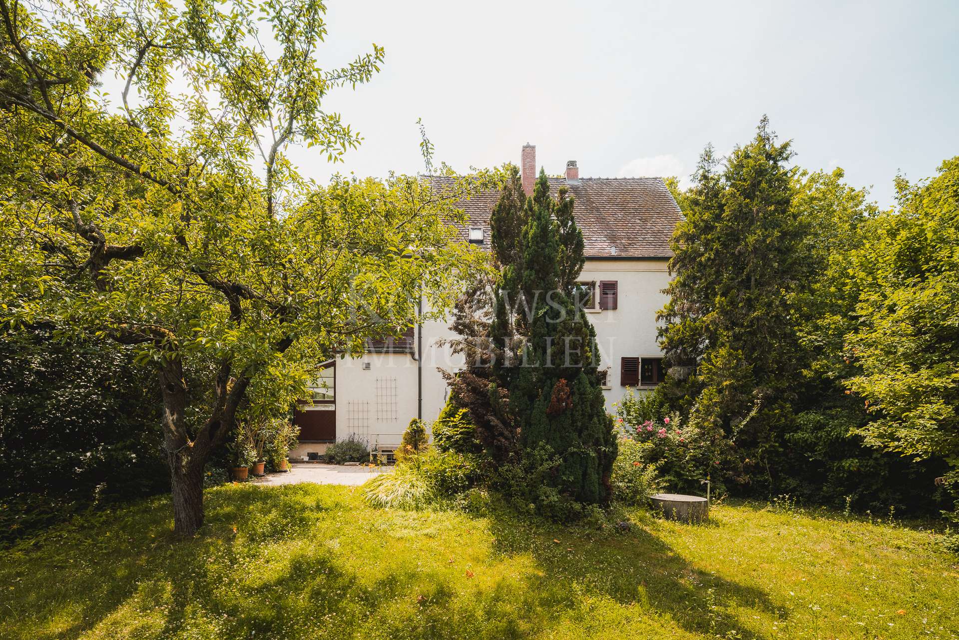 Stadthaus - Gartenansicht