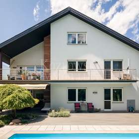 Architektenhaus - Gartenansicht