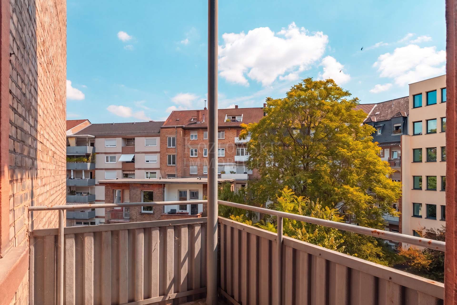 Balkon zum Innenhof