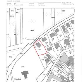 Amtlicher Lageplan