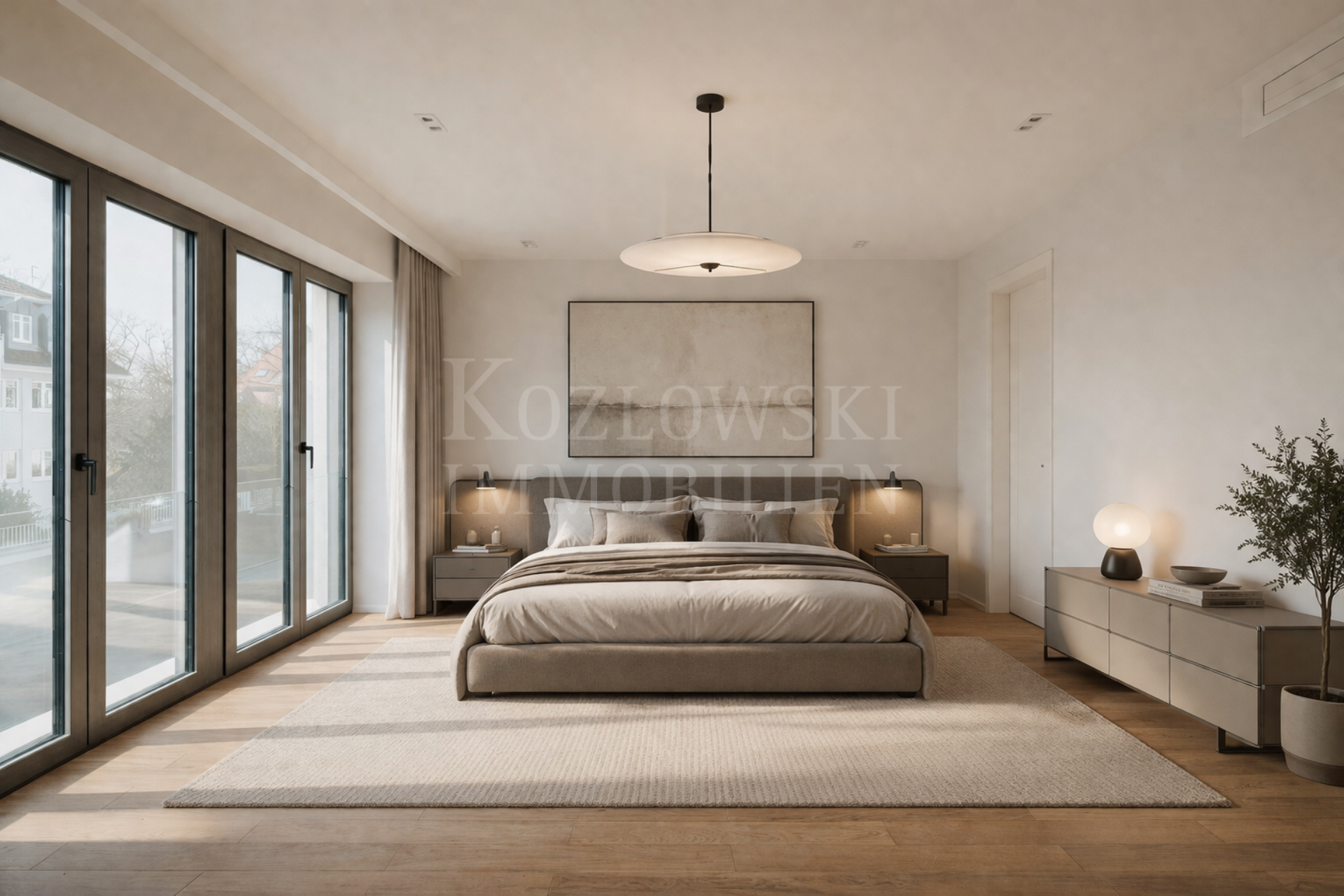 Masterbedroom - KI-Staging