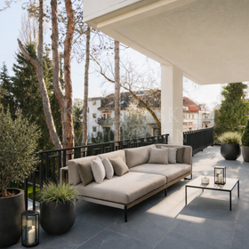 Terrasse - KI-Staging