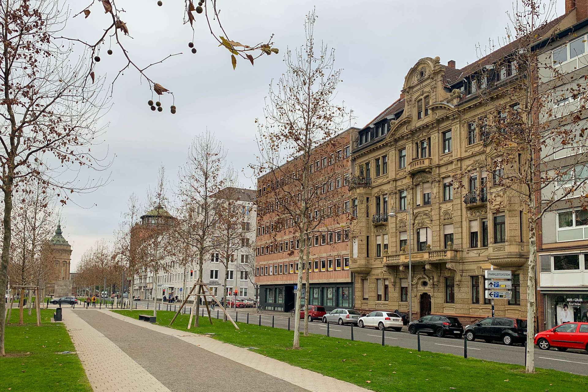 Toplage am Wasserturm