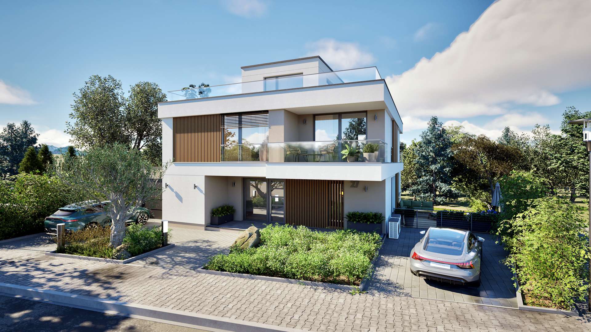 Bauhausvilla - Visualisierung
