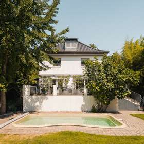 Stadtvilla - Gartenansicht