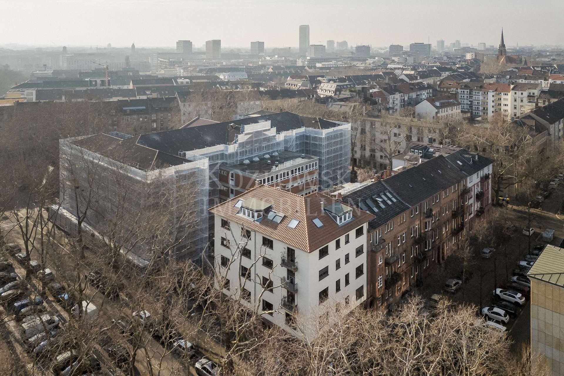 Stilaltbau - Luftaufnahme