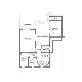 Grundrissplan - Gartengeschoss