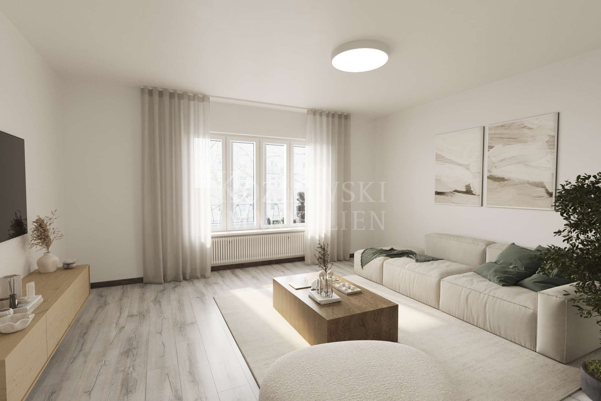 Wohnzimmer - Visualisierung