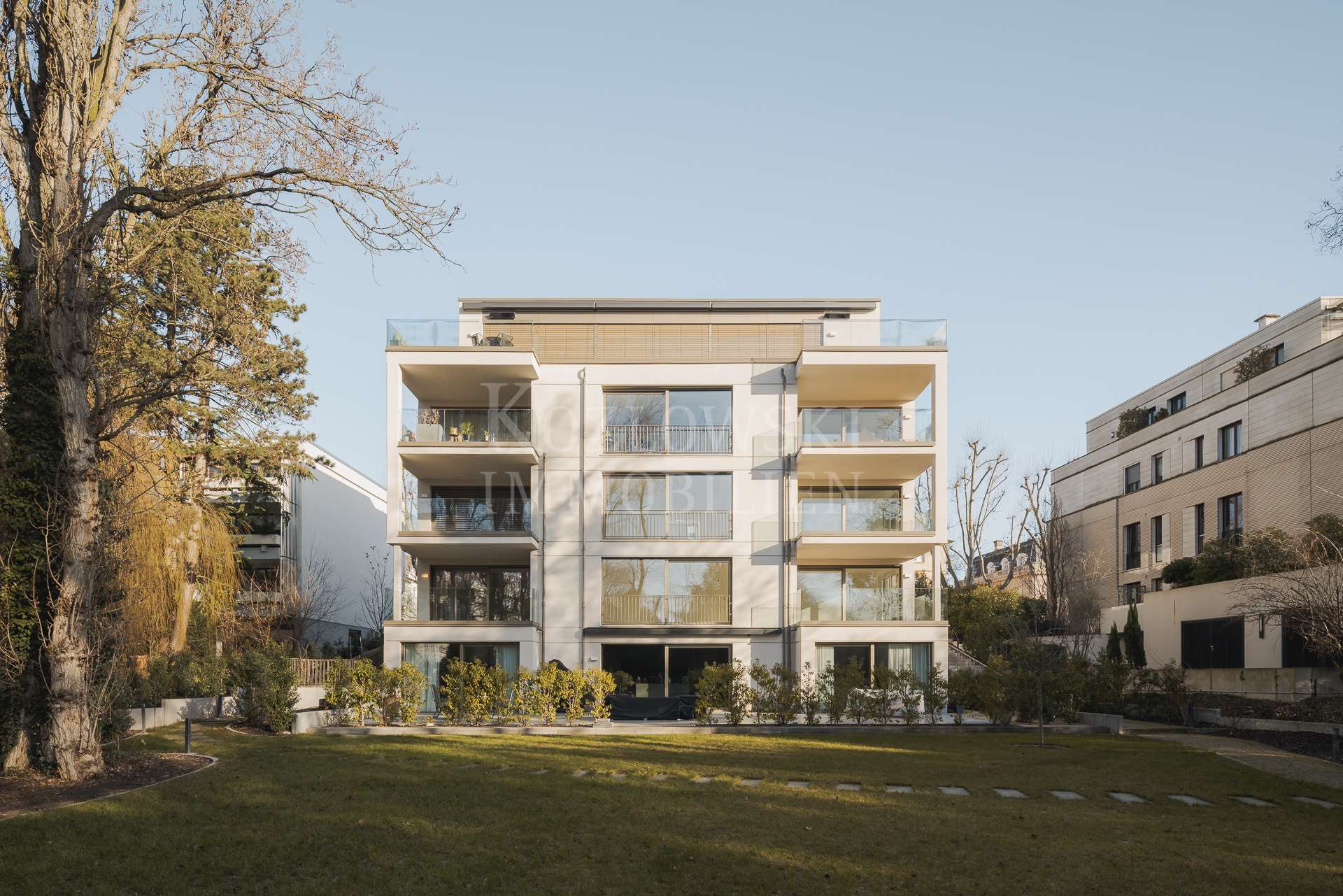 Stadtvilla - Gartenansicht 