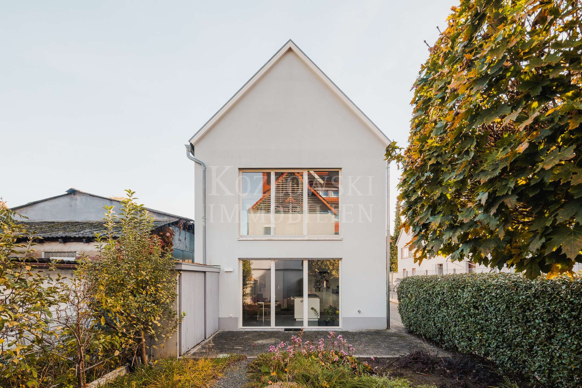 Designhaus - Gartenansicht