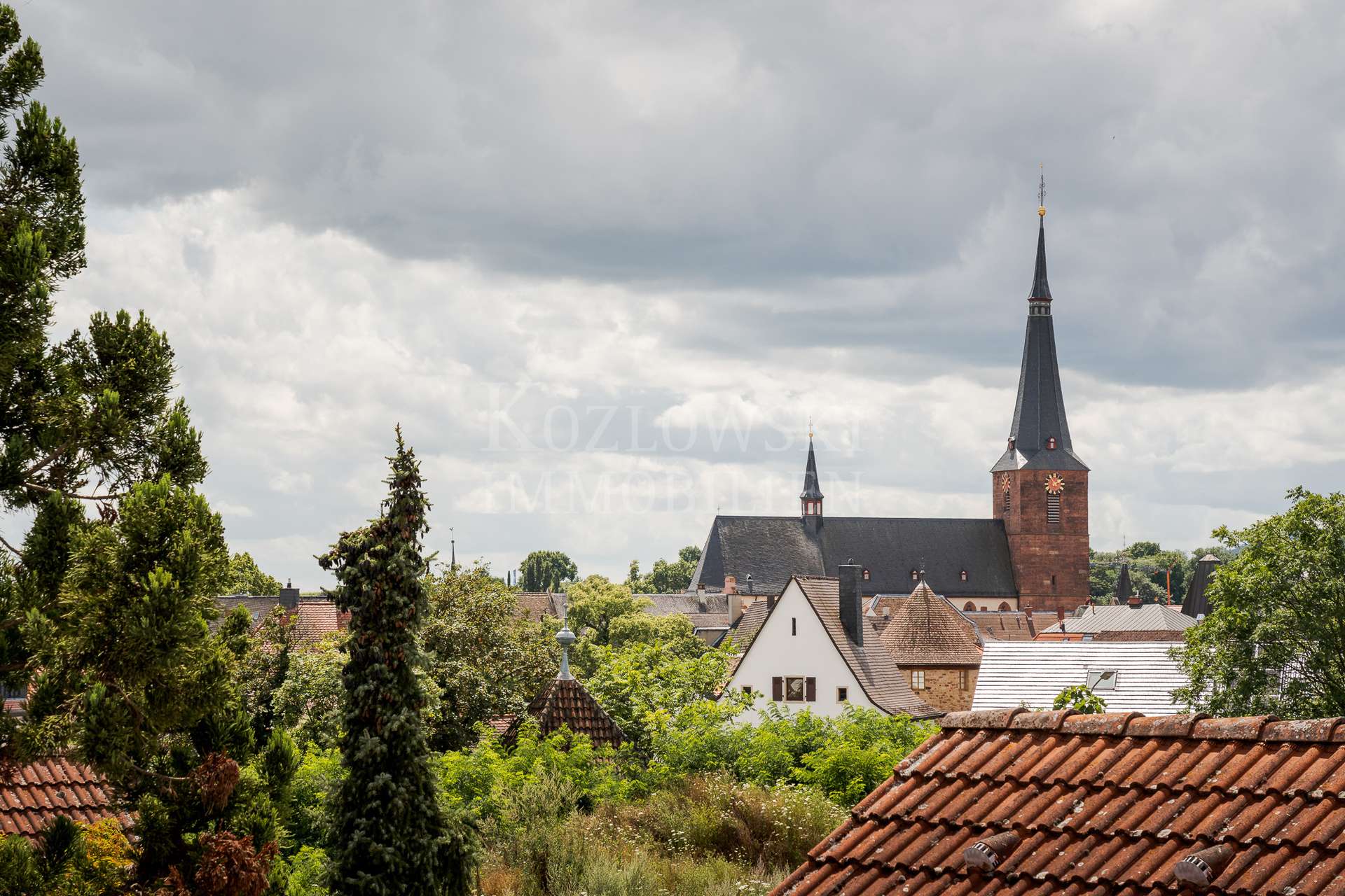 Blick zum Marktplatz