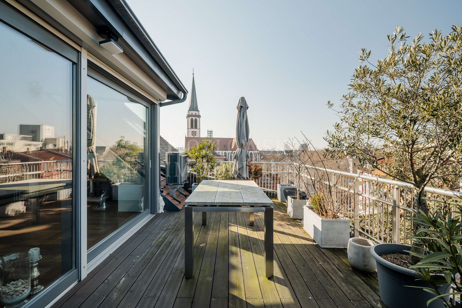 Dachterrasse 25 qm