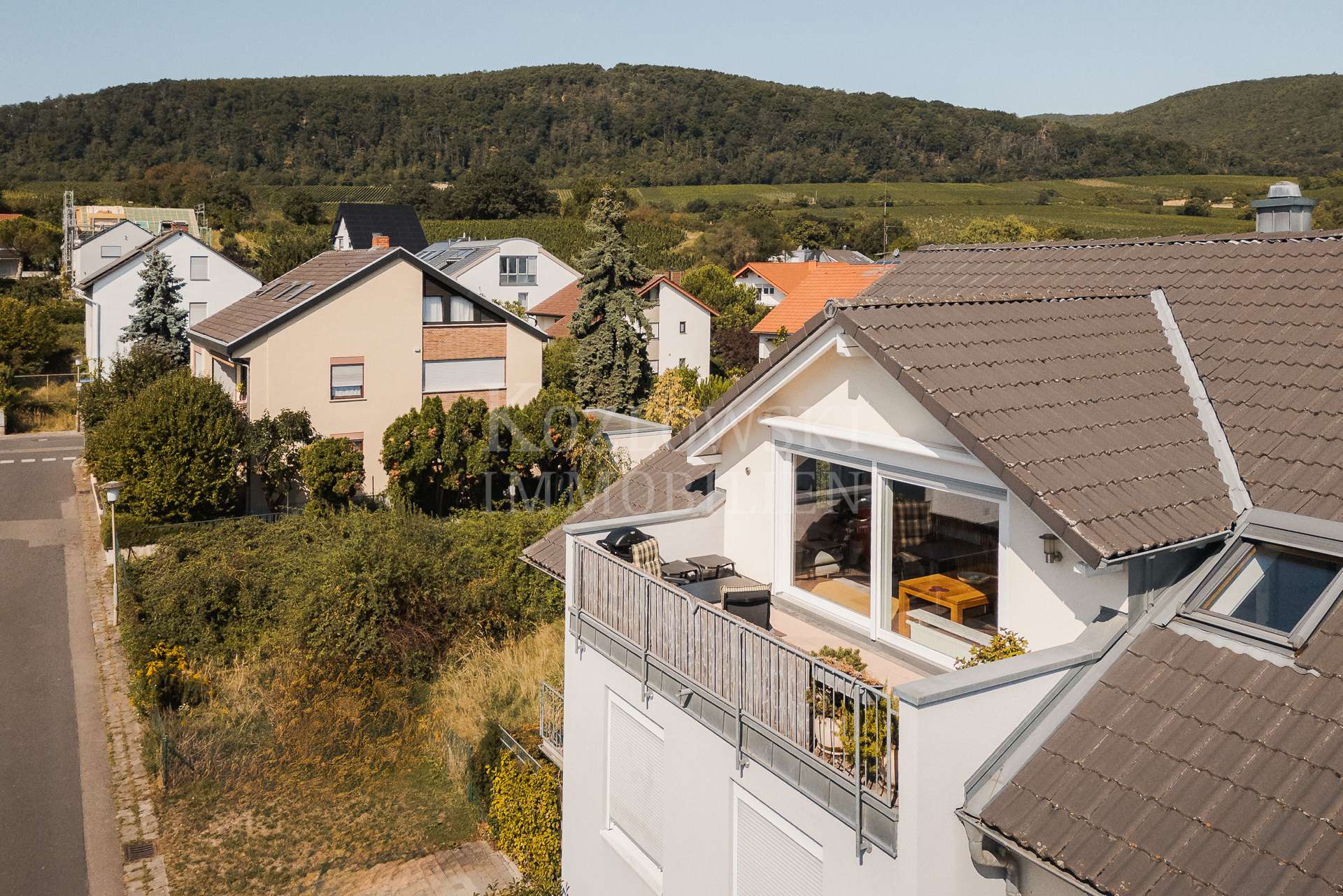 Dachterrasse - Südausrichtung