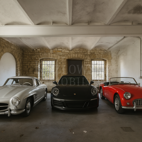Historische Garage - KI-Homestaging
