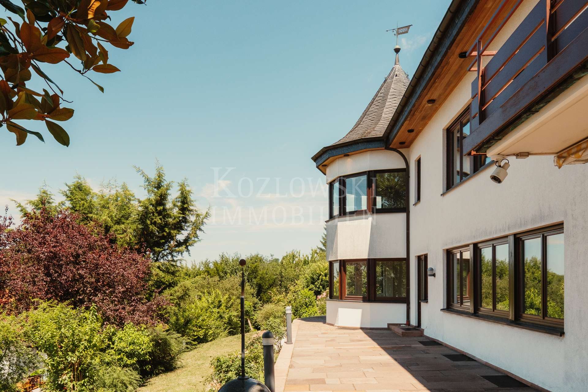 Villa - Gartenansicht