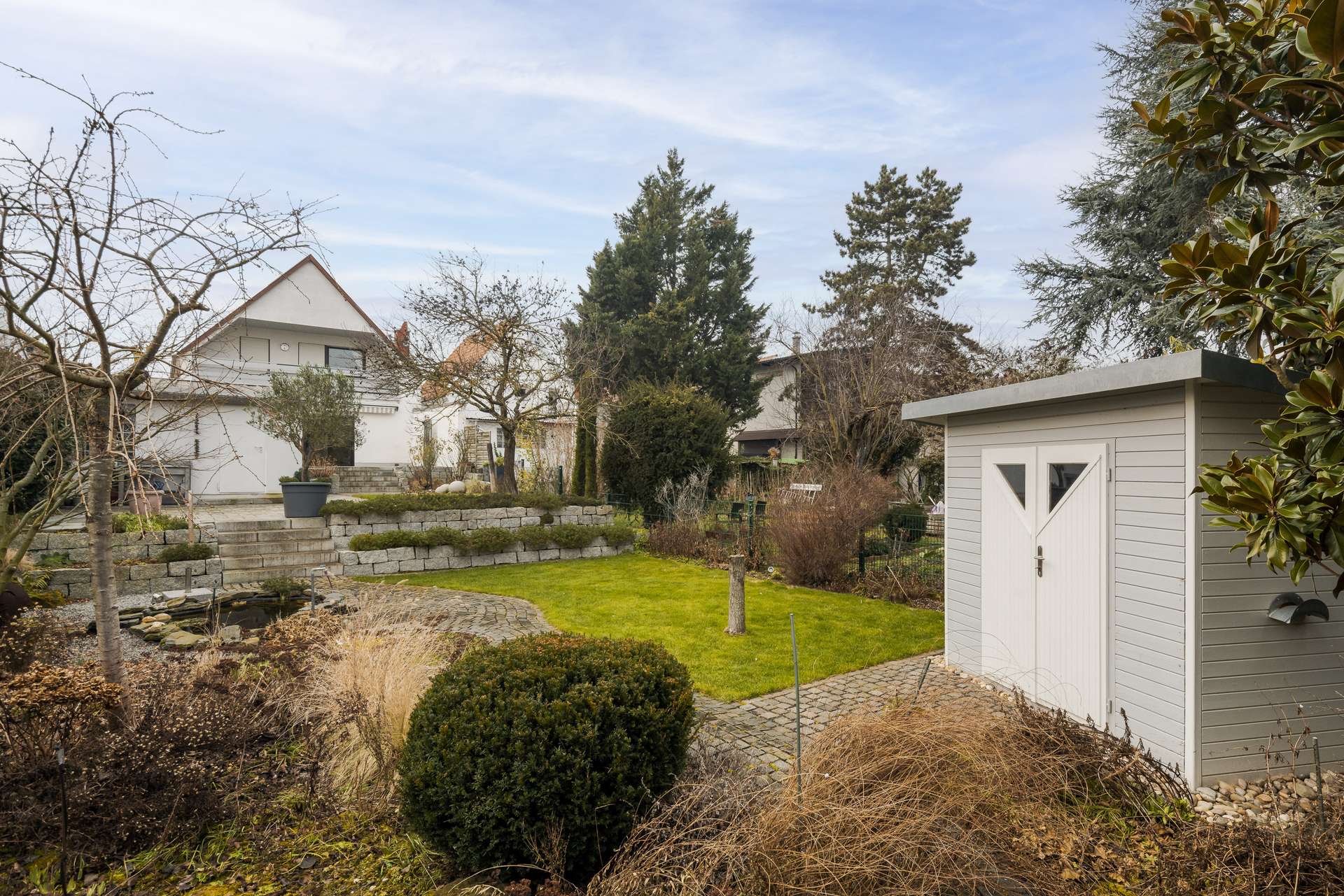 Pfalzhaus - Gartenansicht