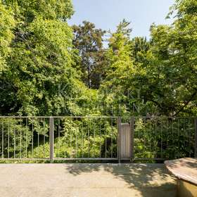 Herrlicher Gartenblick