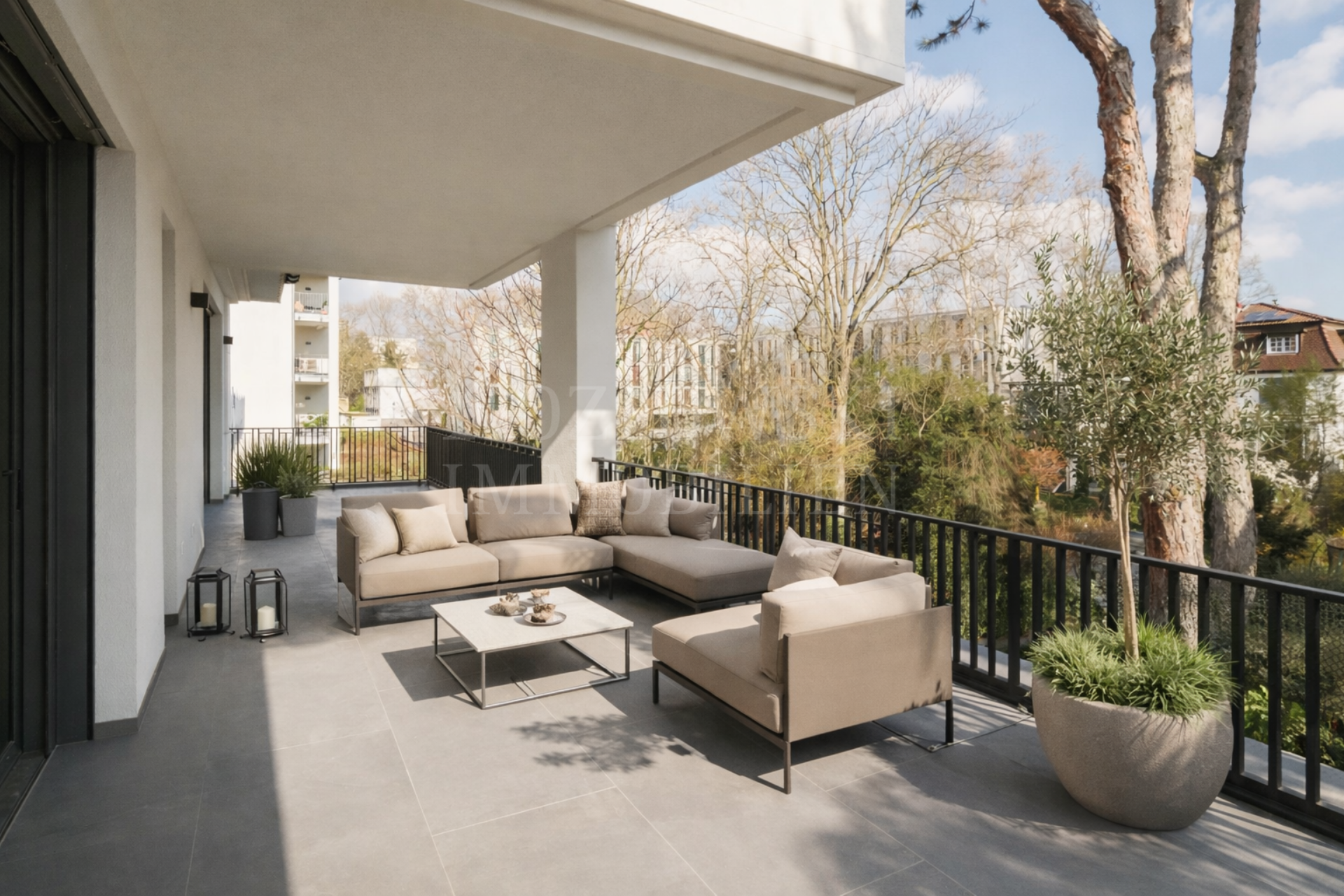 Terrasse - KI-Staging