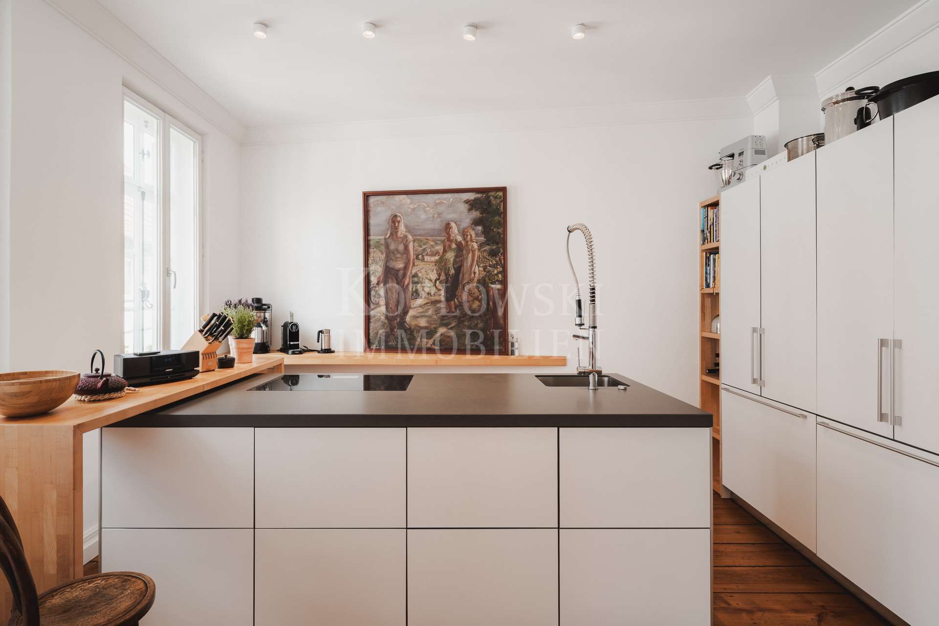Design-Einbauküche