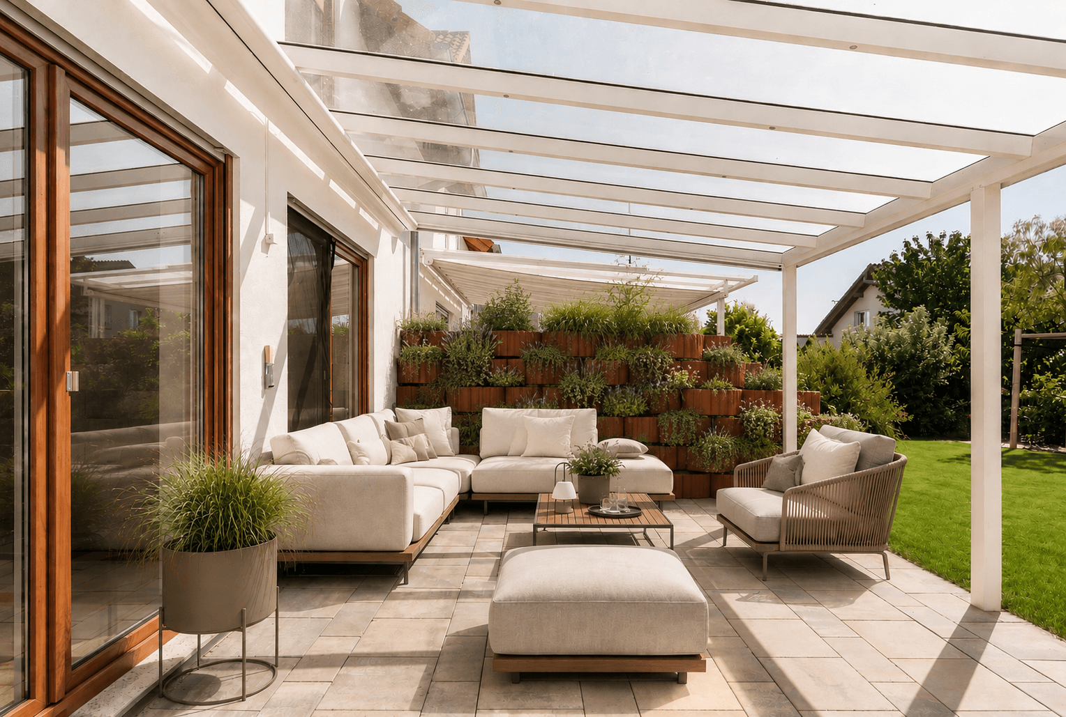 Terrasse - KI-Staging