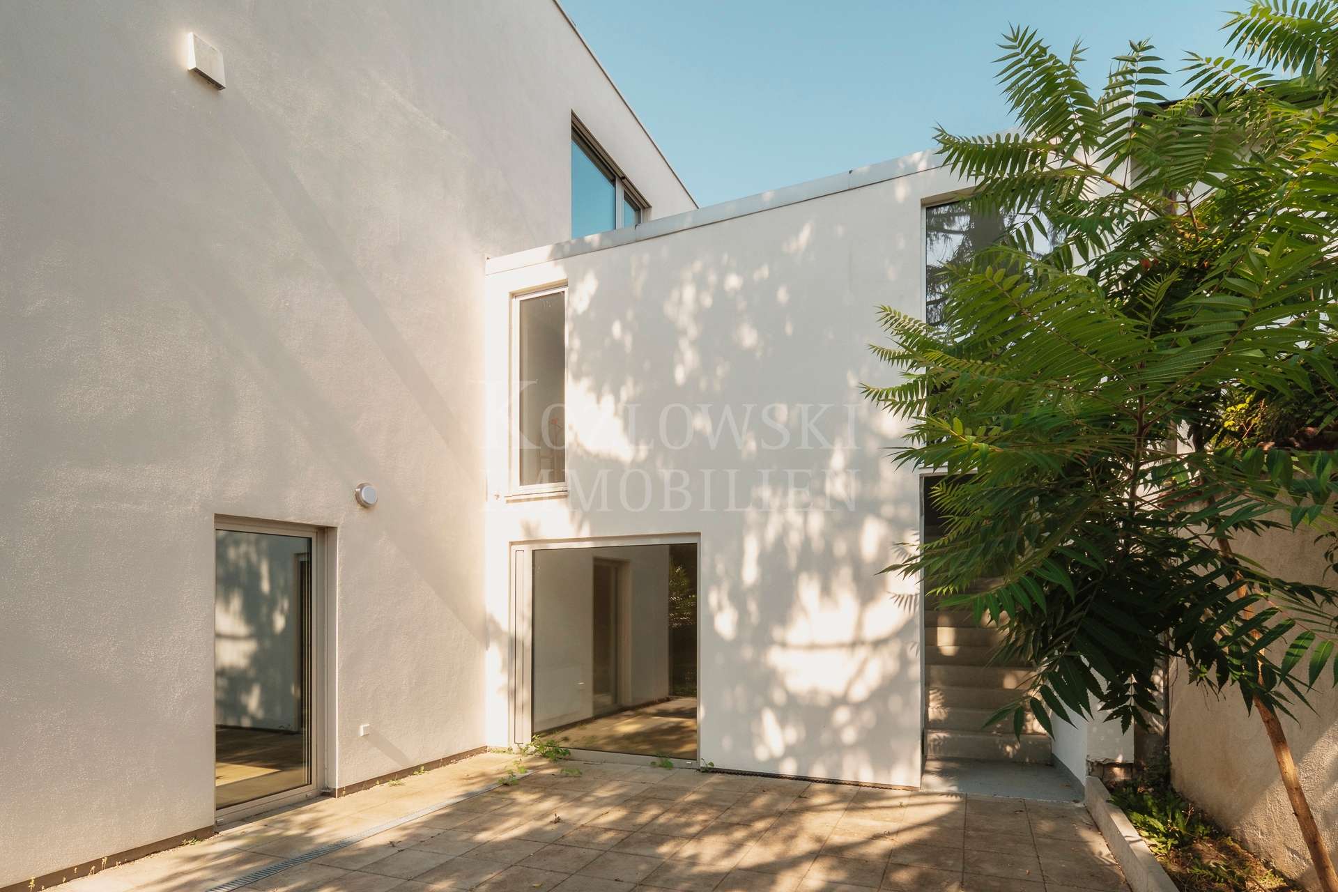 Zugang Gartenwohnung