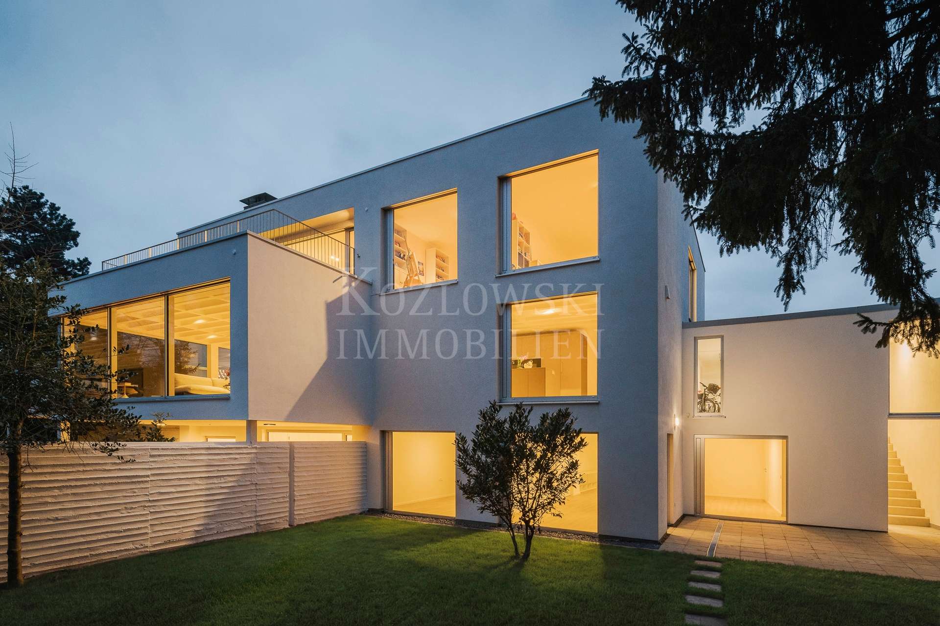 Villa by night