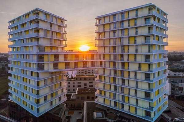 thumbnail von Erstbezug im HOCHPUNKT H FRANKLIN – 39 moderne Mietwohnungen mit Balkon & Tiefgarage!