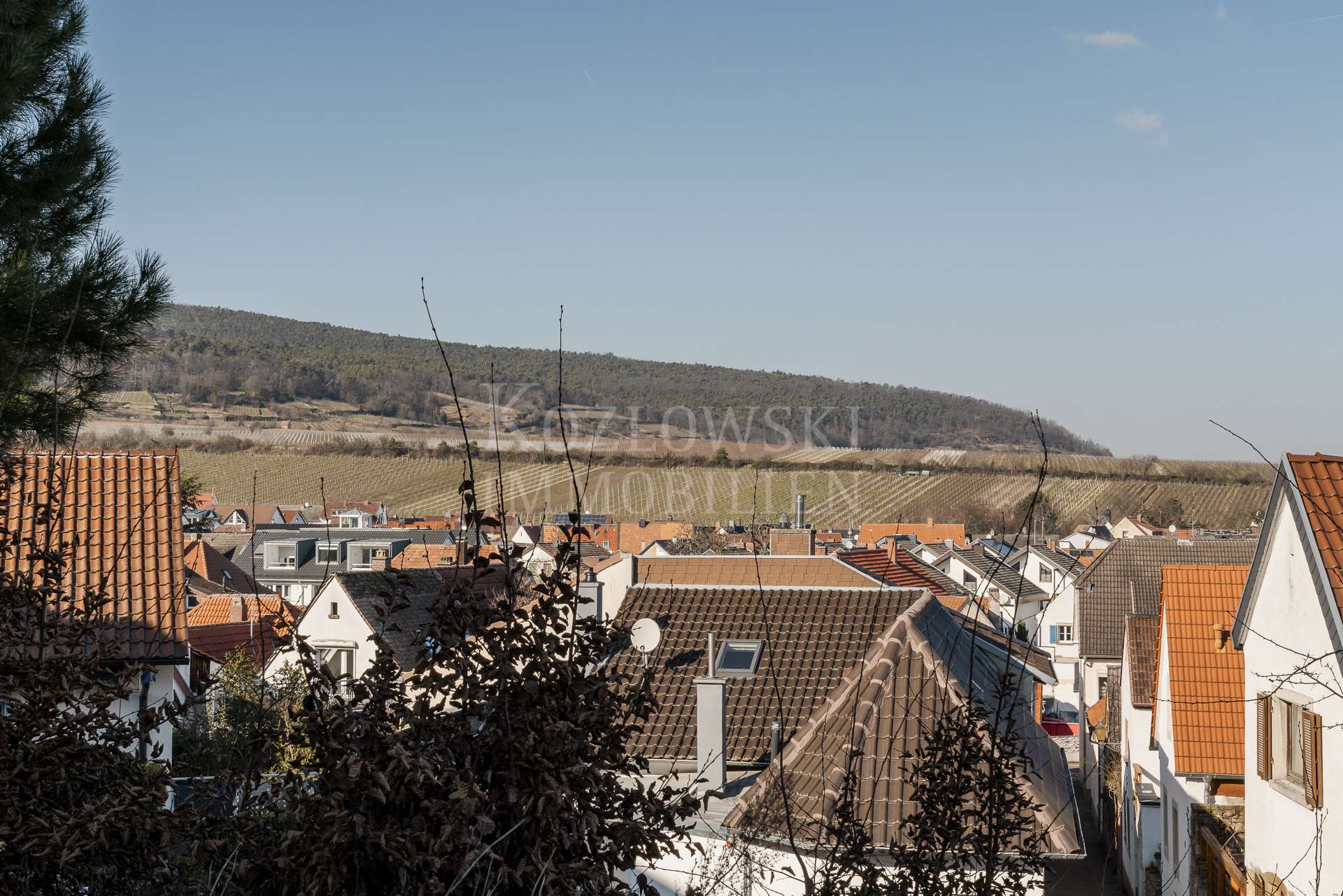 Terrassenausblick