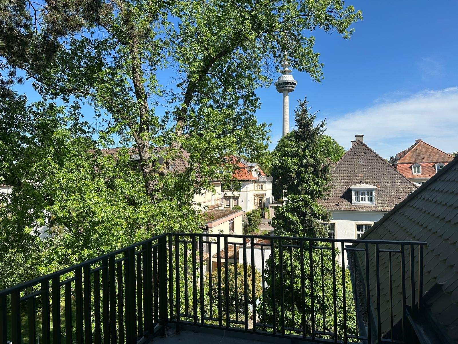 Blick zum Fernsehturm