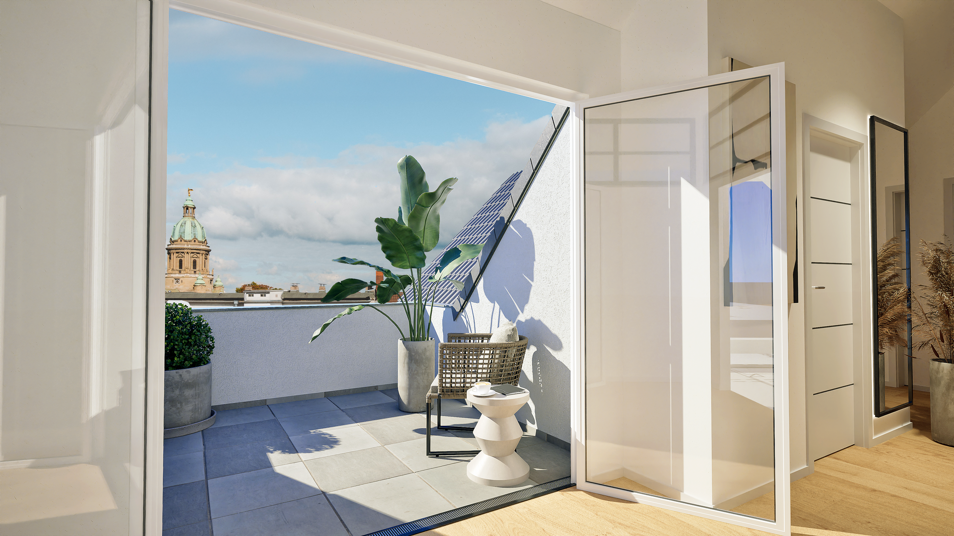 Loggia - Visualisierung