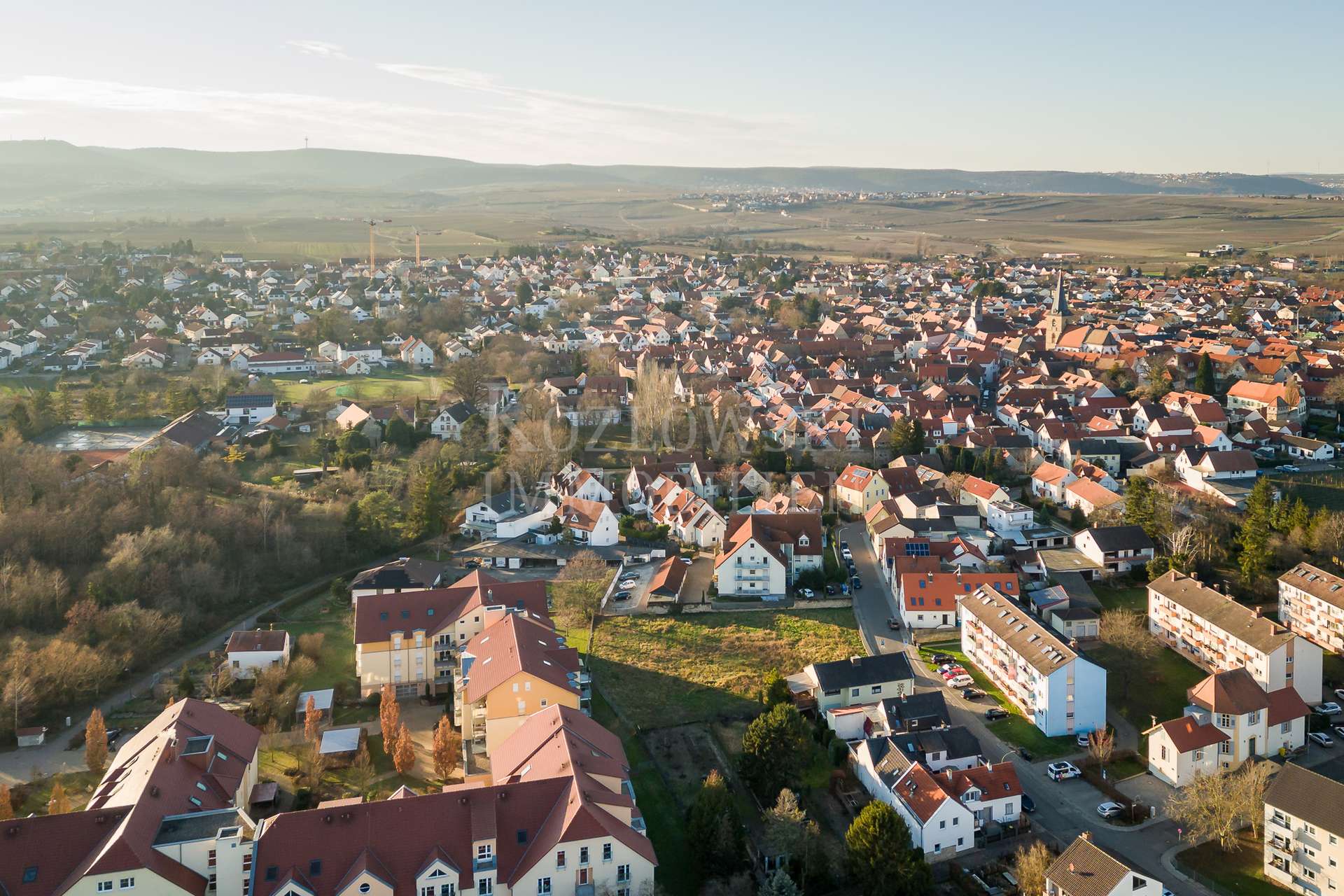Blick nach Westen