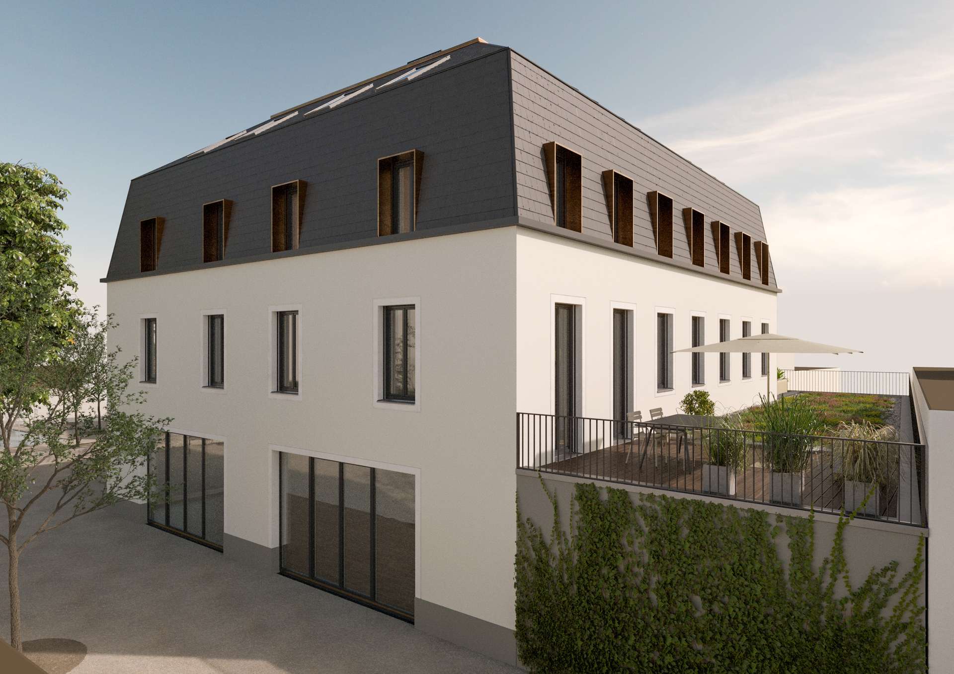 Terrassenwohnung im 1. OG 