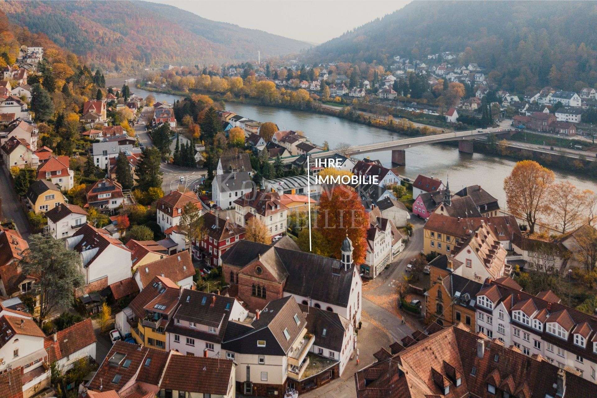 Toplage Nähe Neckar