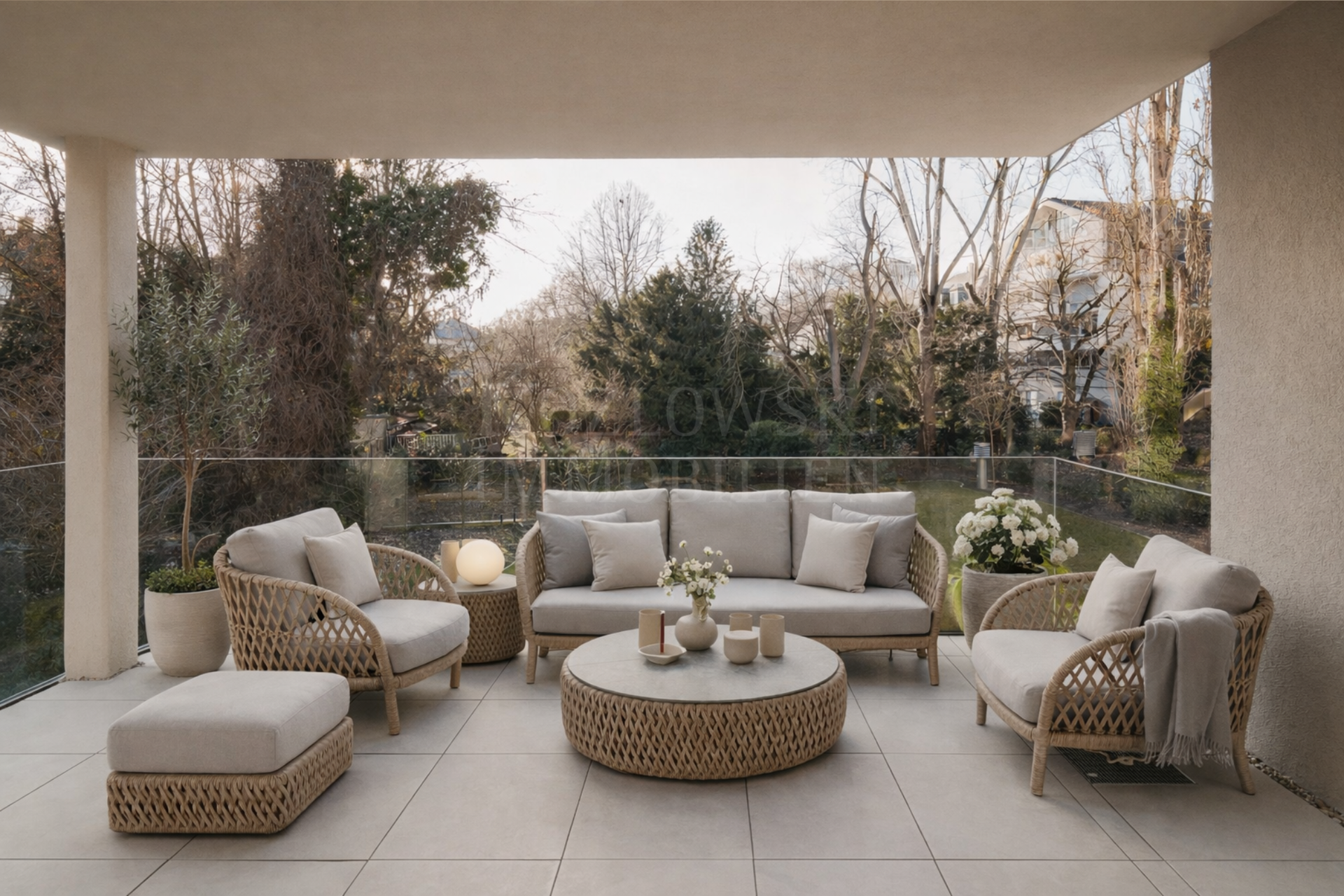 Terrasse - KI-Staging