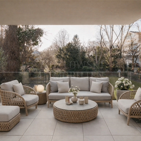 Terrasse - KI-Staging