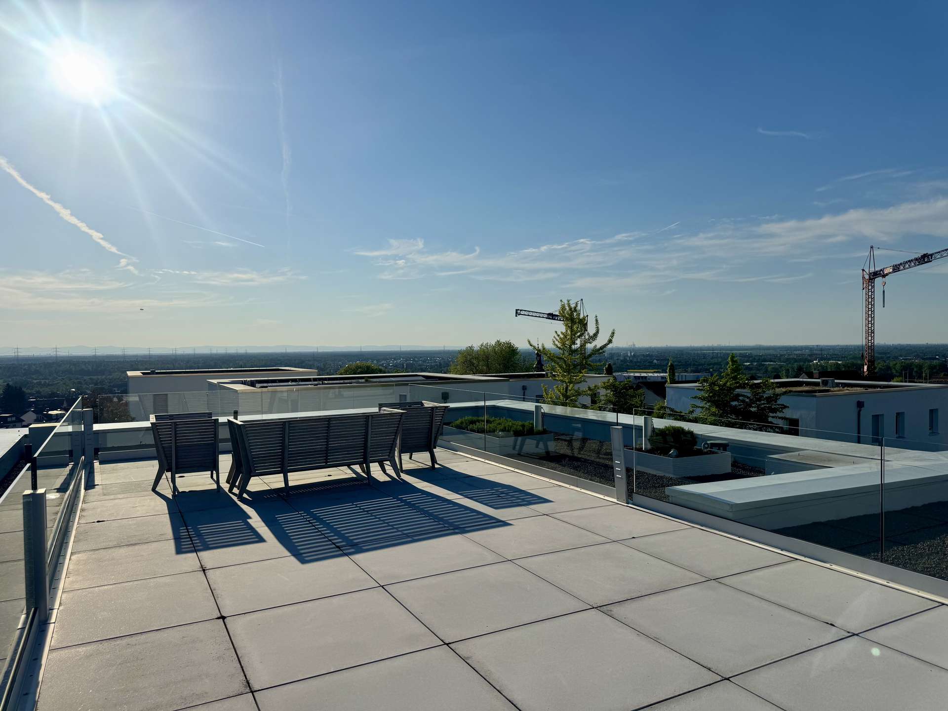 Rooftop-Terrasse 45 qm