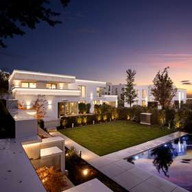 Gartenansicht by night