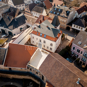 Dachterrasse von oben